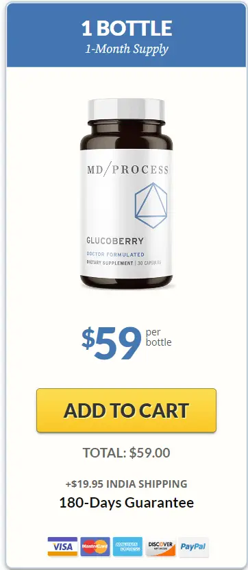 GlucoBerry™ 1 bottle